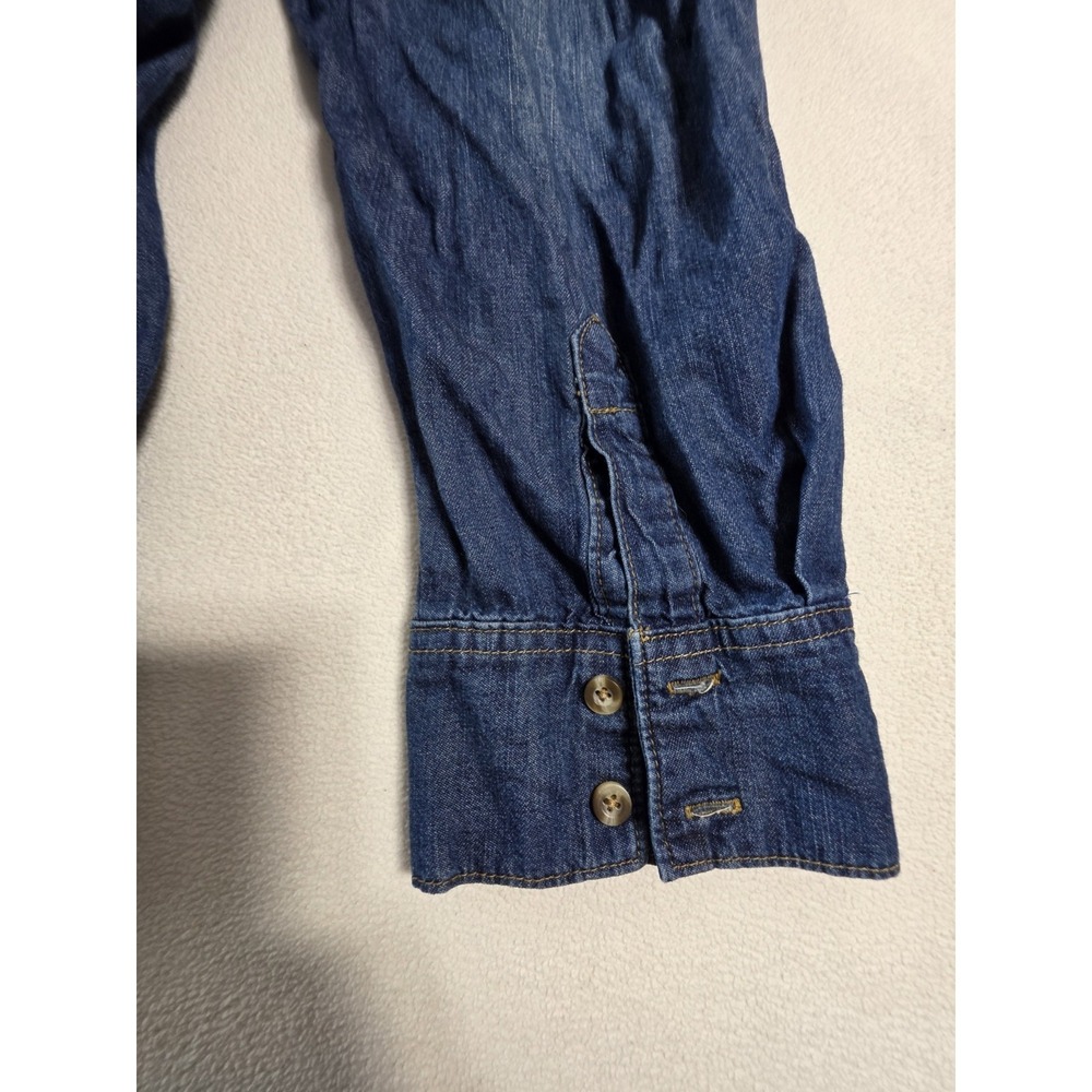 Sofia Jeans by Sofia Vergara Denim Shirt Women's XXL 20 Chambray Button Front - Picture 5 of 16
